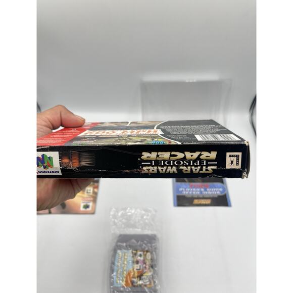 Nintendo 64 - Star Wars Episode 1: Racer w/ Insert & Protector - Complete/CIB - Picture 13 of 16